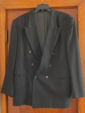 VTG Black Double Breasted