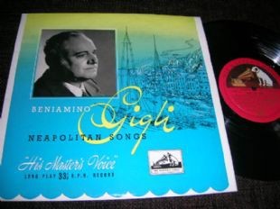 Beniamino gigli neapolitan - gigli,