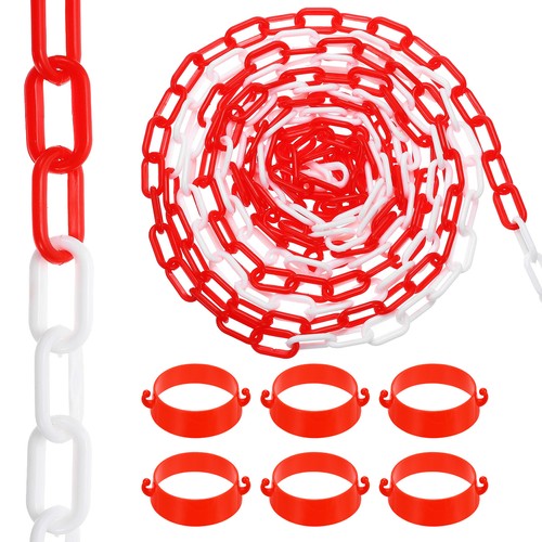 8ft plastic chain barrier - 32.8ft,