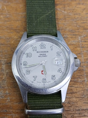 Bucherer swiss military watch - bucherer,