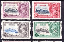 Grenada-1935 KGV Silver