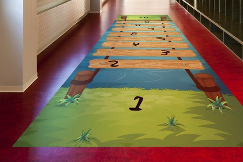 Rope bridge sensory pathway - rope,