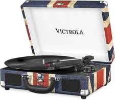 Victrola Journey Portable Record Player Suitcase 5.0 Bluetooth VSC-550BT-UK