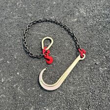 1 Metre J Hook Towing Chain