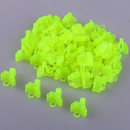 50pcs lot plastic fishing hook - plastic,