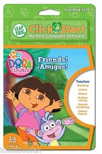 LeapFrog ClickStart Game: Dora the Explorer Friends! ¡Amigos!