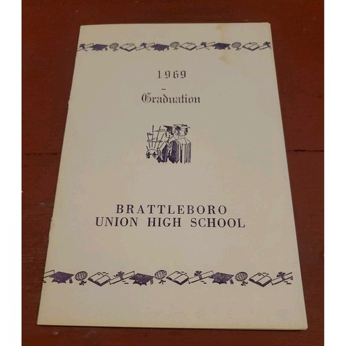 Vintage 1969 brattleboro union - brattleboro,