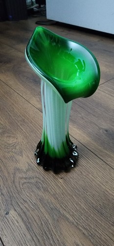 Art glass calla lilly jack - art, in