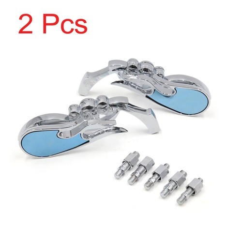 Pcs chrome skull decor - 2,