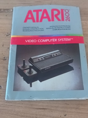 Atari 2600 owners manual - 2600,