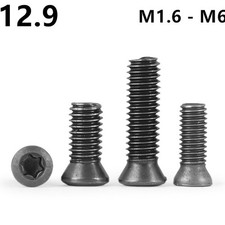 M2 M2.5 M3 M3.5 M4 Black Torx Screws for Replaces Carbide Insert CNC Lathe Tools
