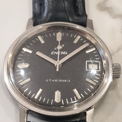 Vintage enicar star 17j - vintage,