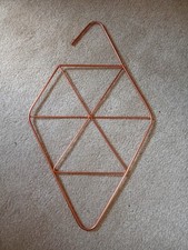 Scarf Wardrobe Organiser Rose Gold