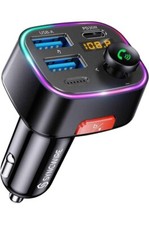 Syncwire Bluetooth 5.3 FM Transmitter for Car, 48W Model: SW-XC725