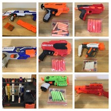 Nerf & X-Shot Toy Blasters, Tactical Vest, Blaster Rack, Bag, Choose & Select