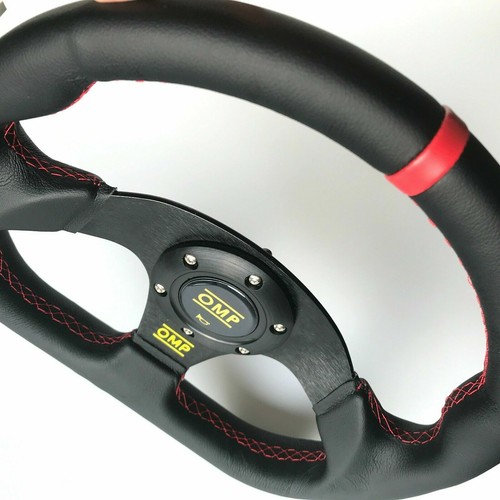 320mm black leather red stripe - 320mm,