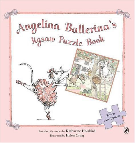 Angelina ballerina jigsaw - ballerina's,