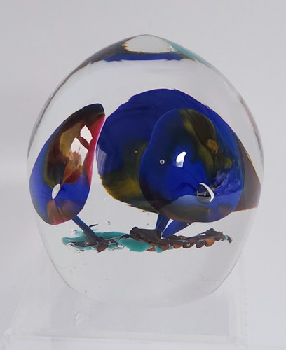 Caithness glass blue lily - caithness,