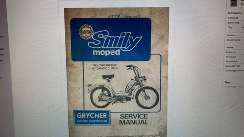 Smily moped service and repair - smily,