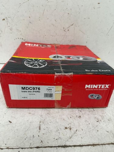 Front brake discs 257mm - front, x2
