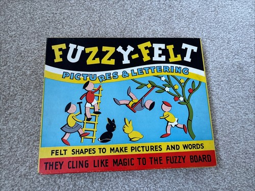 Vintage 1960s fuzzy felt - 1960s,