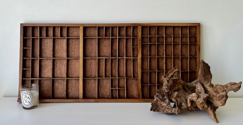Vintage letterpress wooden - vintage,