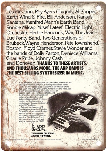 Arp analog keyboard - arp,