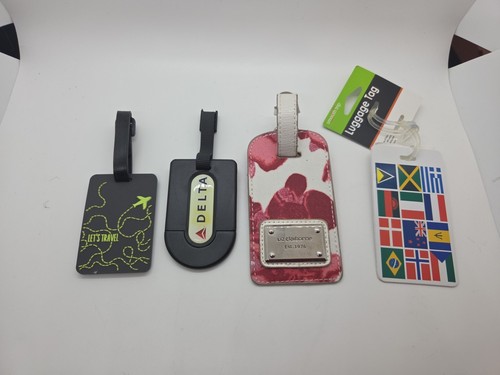 Lot luggage tags - 4, tags,