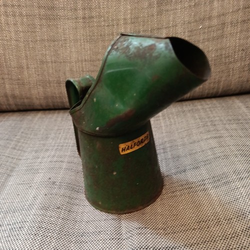 Vintage pint halfords oil - vintage, can