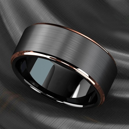 Tungsten carbide wedding band - tungsten,