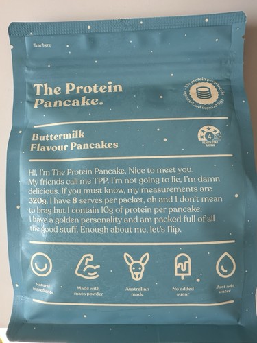 The protein pancake mix - the,