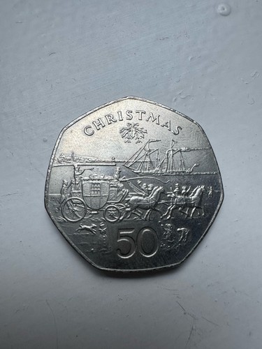 1980 isle man 50p - man,