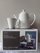 Belleek Living White Ripple