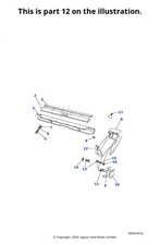 Land Rover Genuine Bracket Support End Cap Mount Fits Range Rover NTC1949