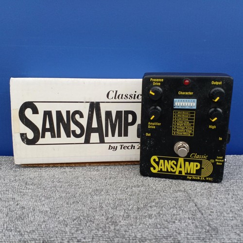 Tech21 effects pedal - tech21, sansamp