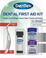 Dentek Dental First Aid Kit - Applicator, Tooth Saver, Temporary Filling