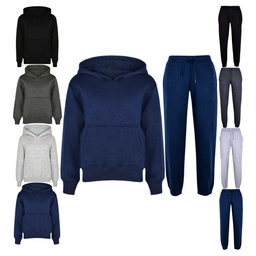 Boys tracksuit hoodie plain - boys,