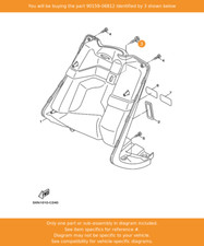 YAMAHA Screw, With Washer