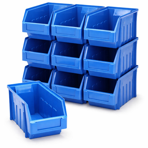 Large blue stackable open - large,