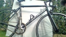 BIKE SPECIALIZED LANGSTER, one gear , black and silver