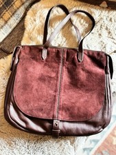 Jigsaw Handbag Burgundy