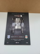 2012 Carling Cup Programme