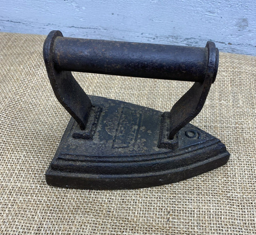 Antique flat iron salter - antique,