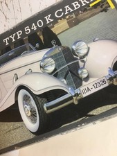 Revell Mercedes 540 K 1/24 model kit ONLY 3 Tyres missing 1 part see photos
