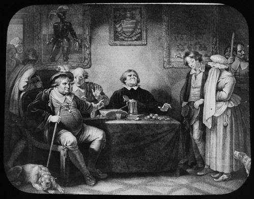 Magic lantern slide and - magic, then