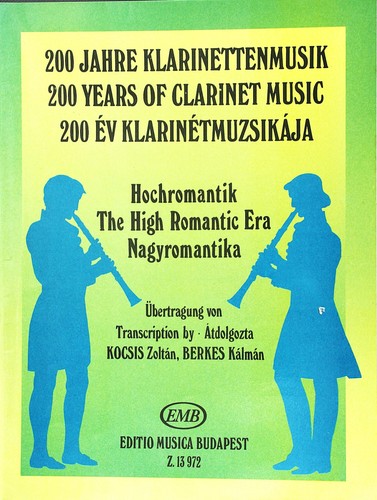 200 years clarinet music - years, of