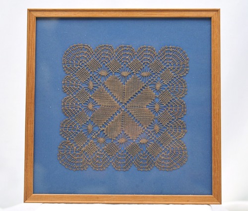 Framed antique hand made - framed, hand-made