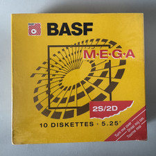 10x BASF Mega 2S/2D 5.25" Mini