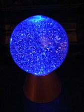 Cosmic Glow Colour Change Glitter Ball Lamp