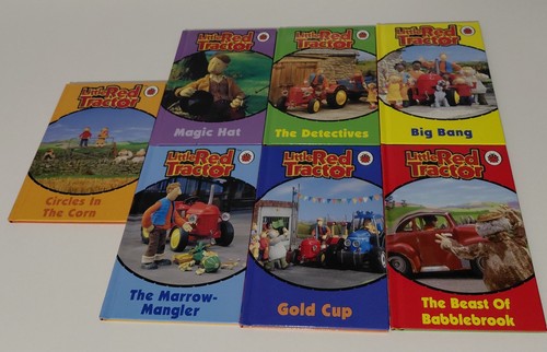 Little red tractor books - red,